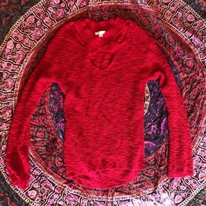 New York & Co. Red Sweater